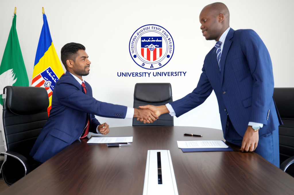 卢布学院与国际教育组织达成合作